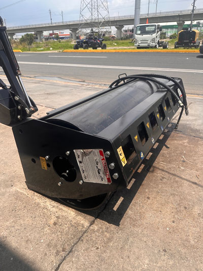 rodillo vibrocompactador manual para minicargador precio
